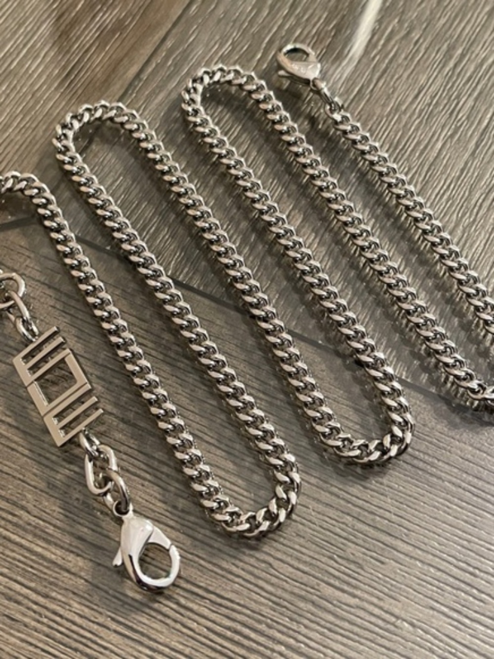 MCM Silver Chain Strap